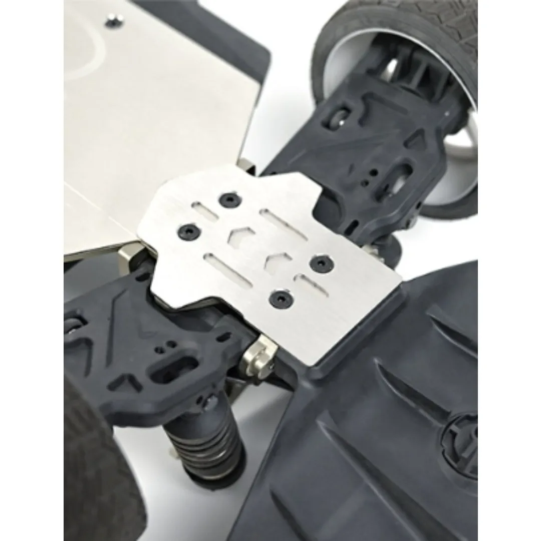 For Rlaarlo SLEVO-07 1/7 RC Rally Car Custom DIY Metal Chassis Armor Underbody Guard Racing Vehicle Protective Mod Accessories view 2