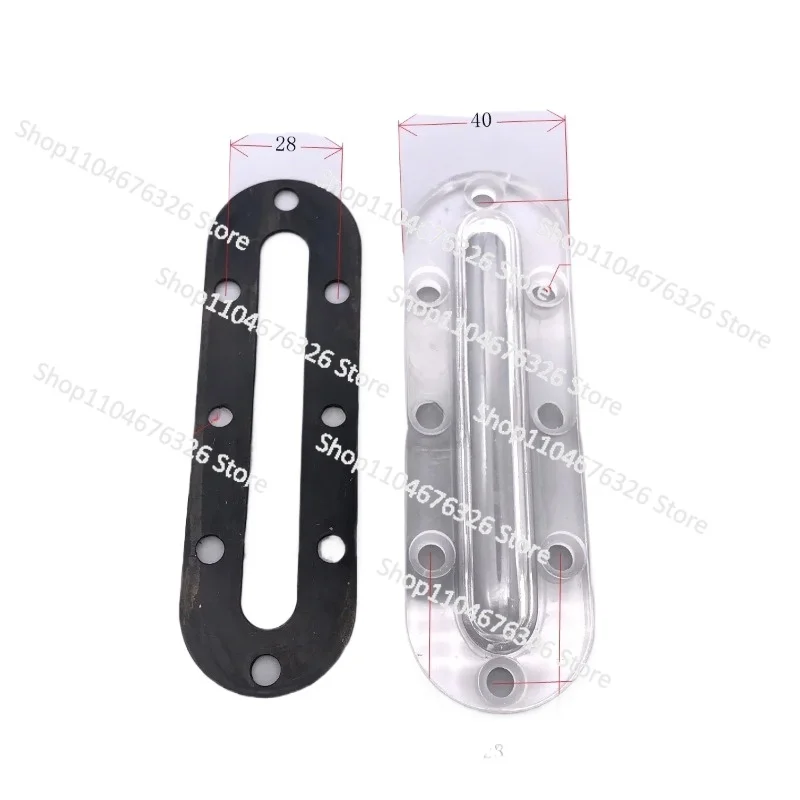 

H150 Slide Valve Pump Vacuum Pump Oil Standard Sight Glass Mechanical Pump Accessories Oil Mirror Gasket Paper Pad