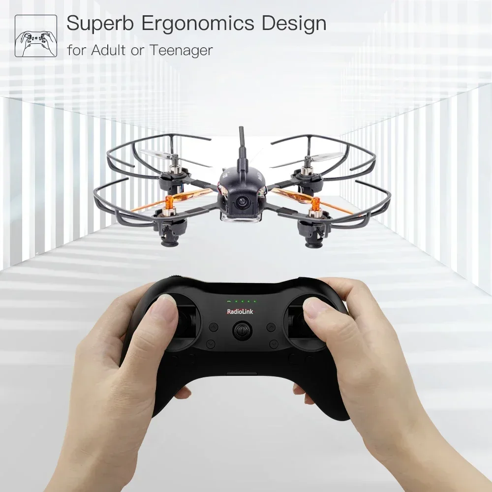 Radiolink Neue T8S 2,4G 8 Kanal Radio Fernbedienung Sender mit Empfänger R8EF Spiel Form Controller 2000m FPV Drone RC Flugzeuge