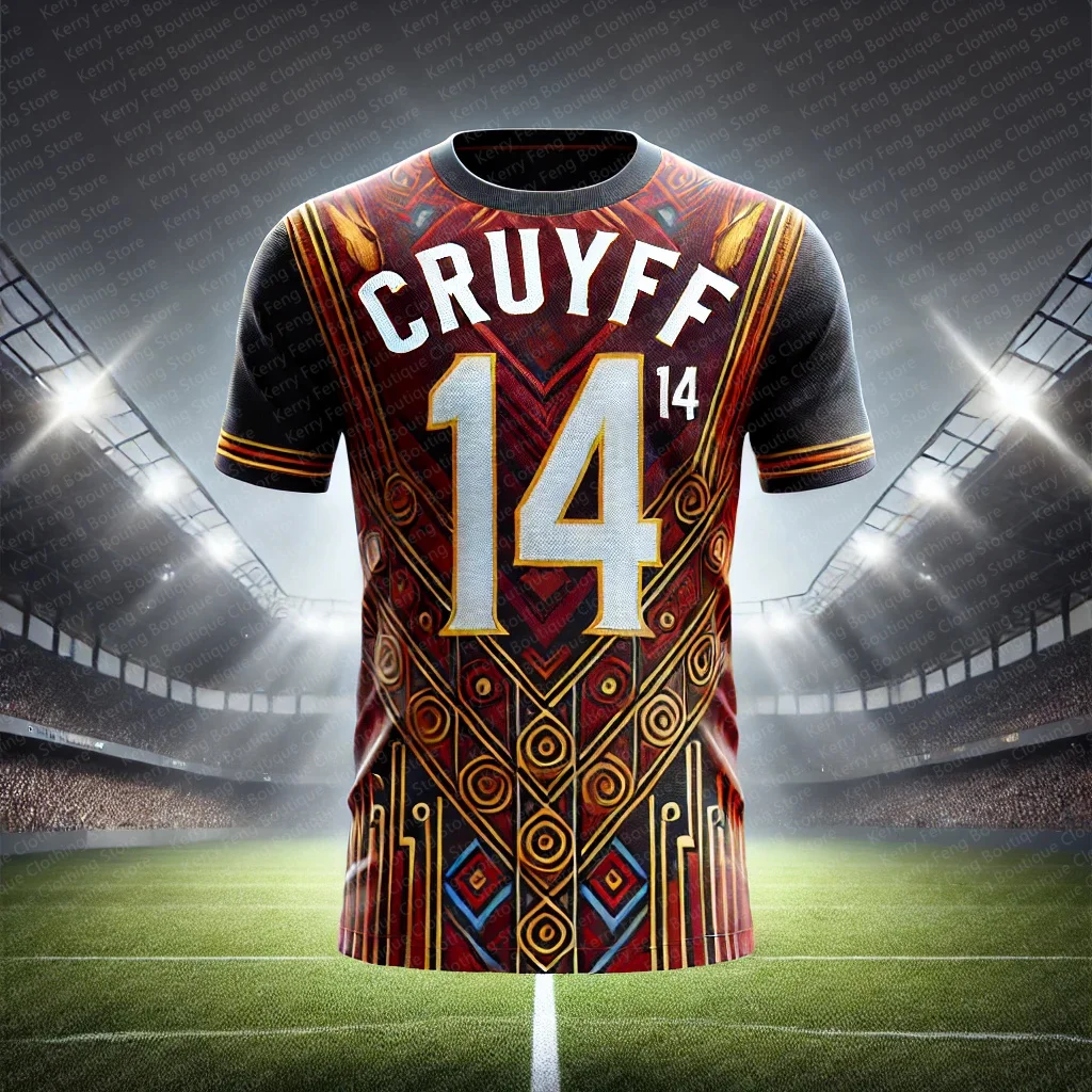 Summer Commemorative Edition Men\'s Football Shirt T-shirt Daily Match Breathable Sweat wicking Quick drying Training Clothes