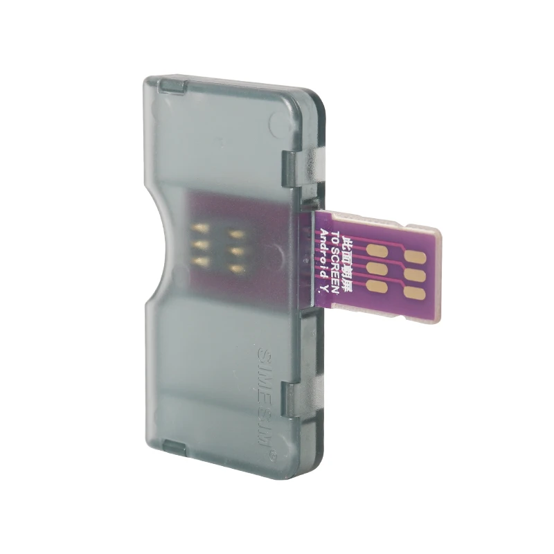 TPC 1PC SIM Card Adapter SIM Card Reader Mini SIM Nano for Android phone(Plug And Play) Moble Phone Accessories