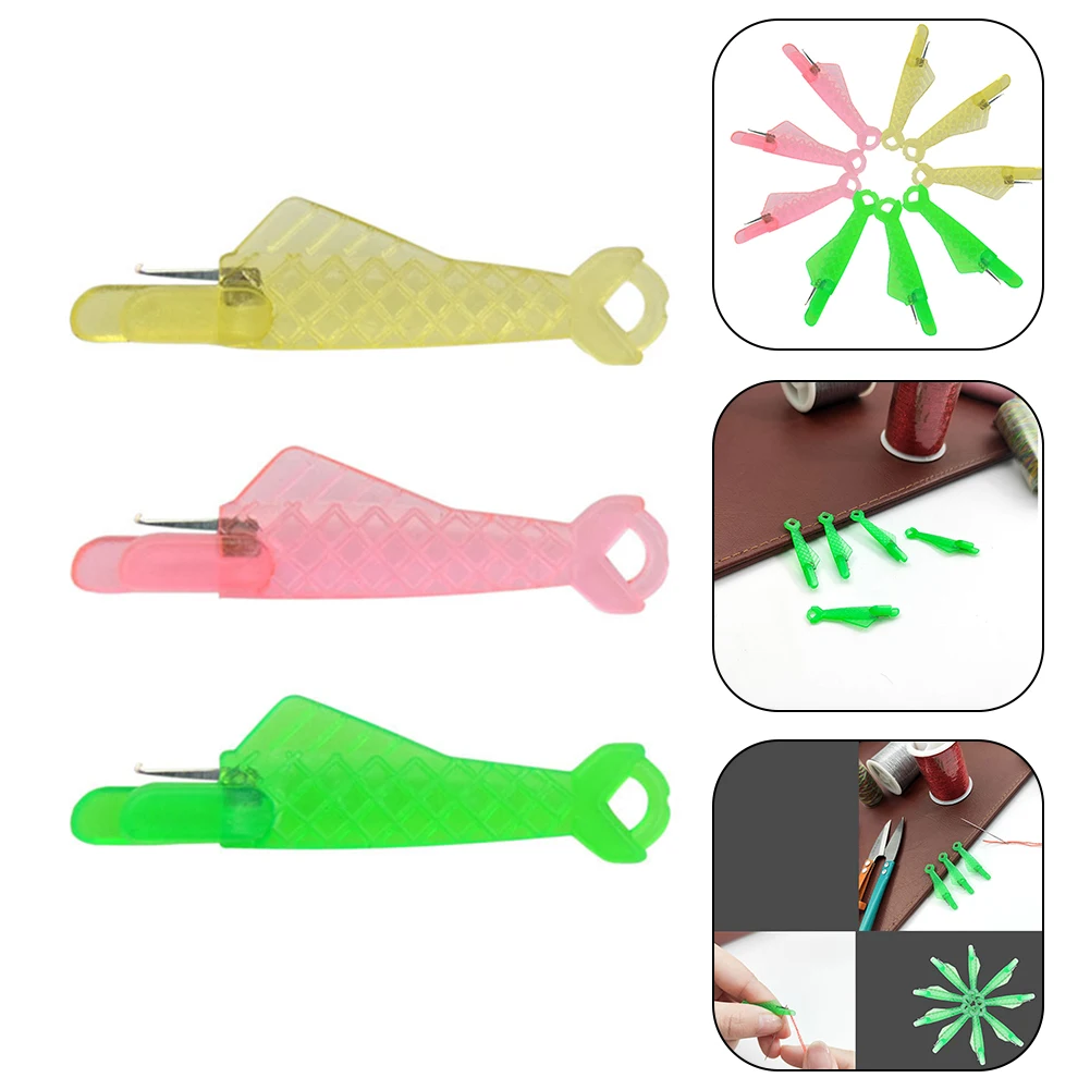 Sewing Tools Needle Threader Craft DIY Elderly Household Insertion Tool Mini Sewing Machine Plastic Small Fish