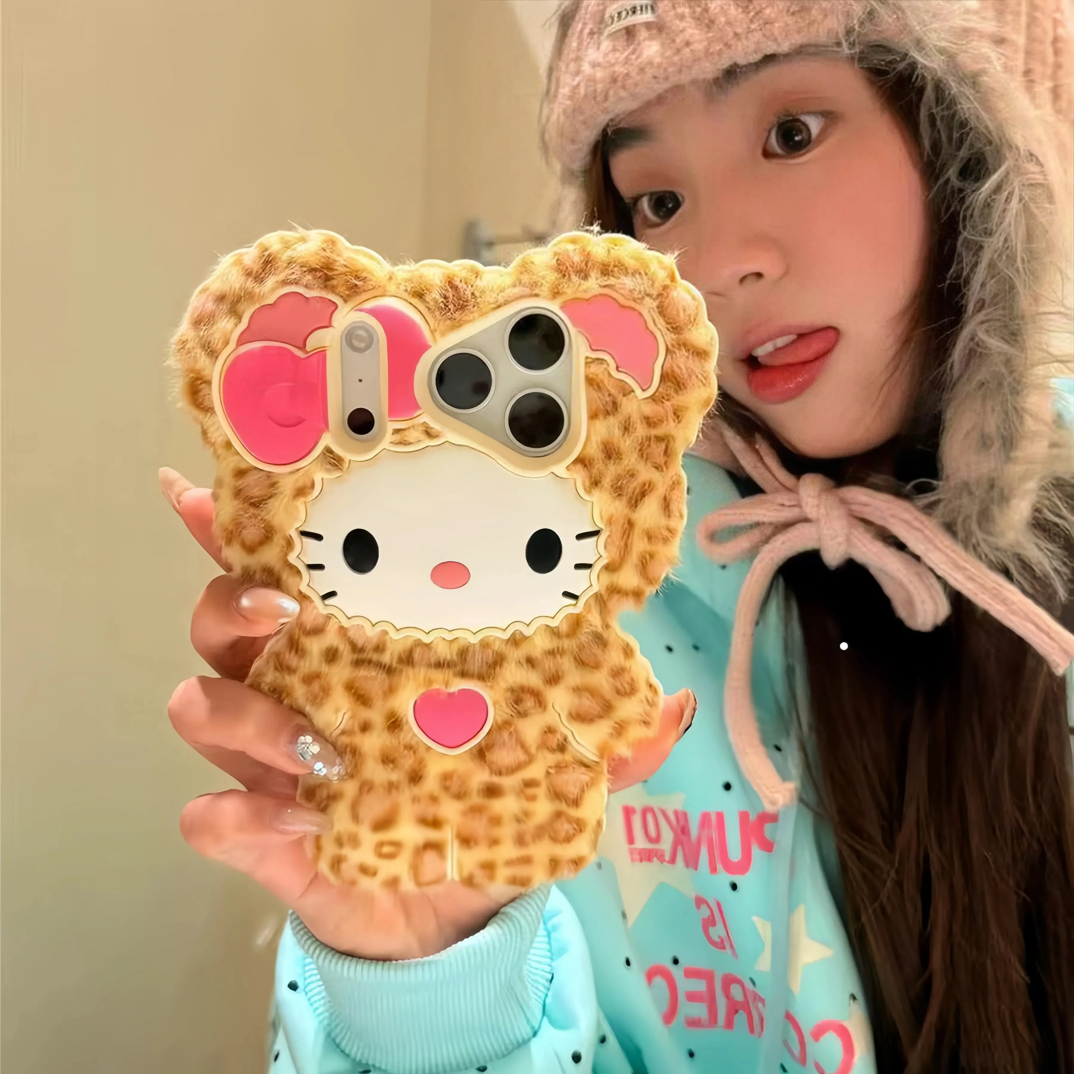 Fluffy Plush Hello Kitty Leopa - 3D Printing Iphone recension och pris