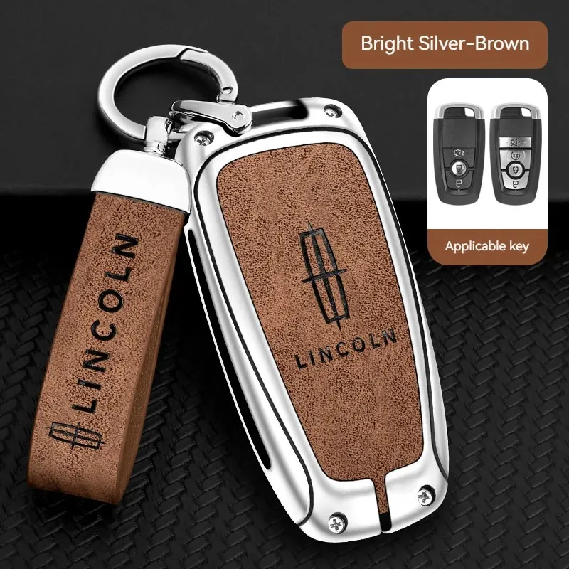 Funda Protectora para Llaves de Auto para Lincoln Continental MKC MKZ MKX Navigator Z Nautilus Aviator Corsair 2017 2018 2019 2022