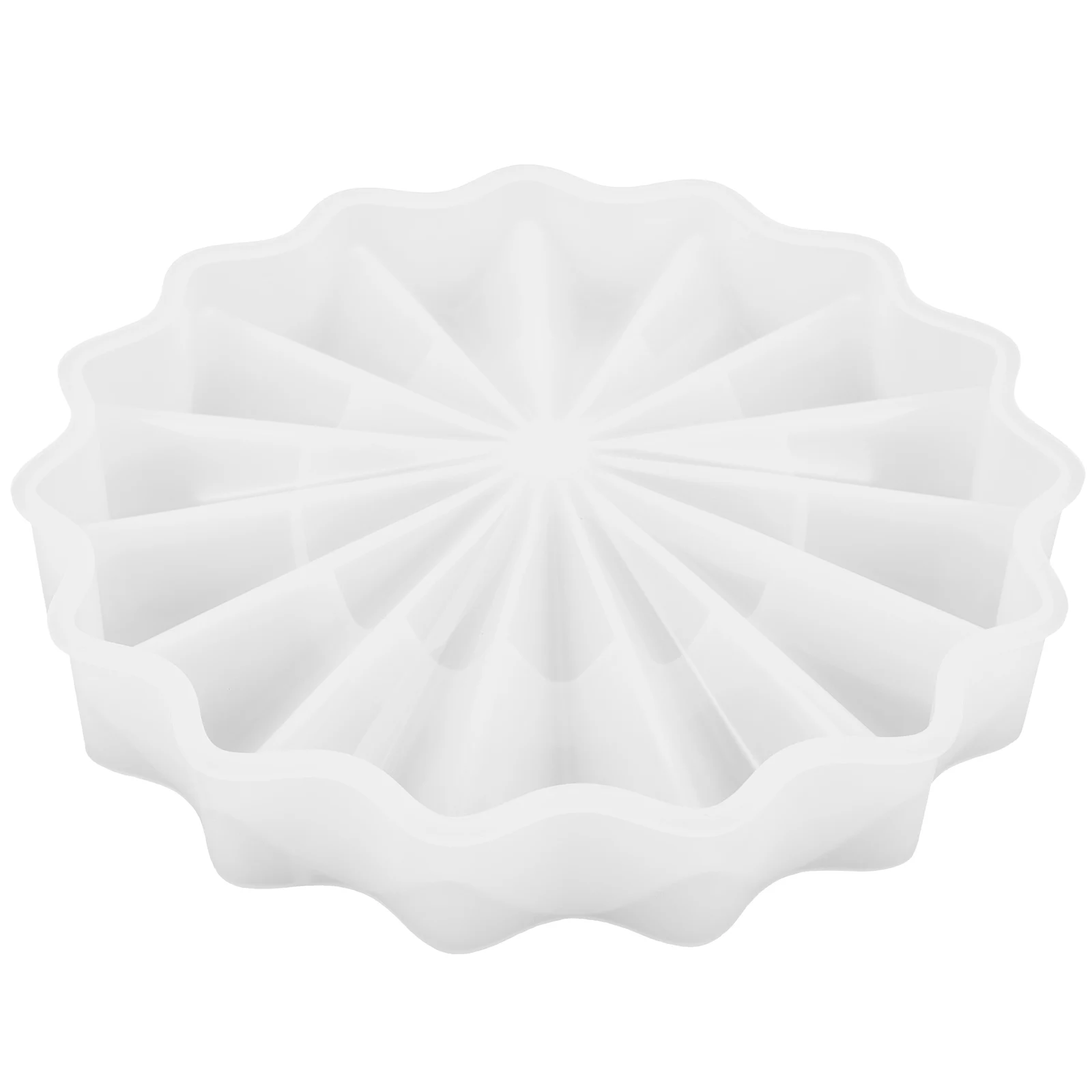 

Silicone Dessert Storage Tray Flexible Reusable Craft Diy Plate Mold Draining Design Epoxy Tray Mold For Handmade Serving Fruit