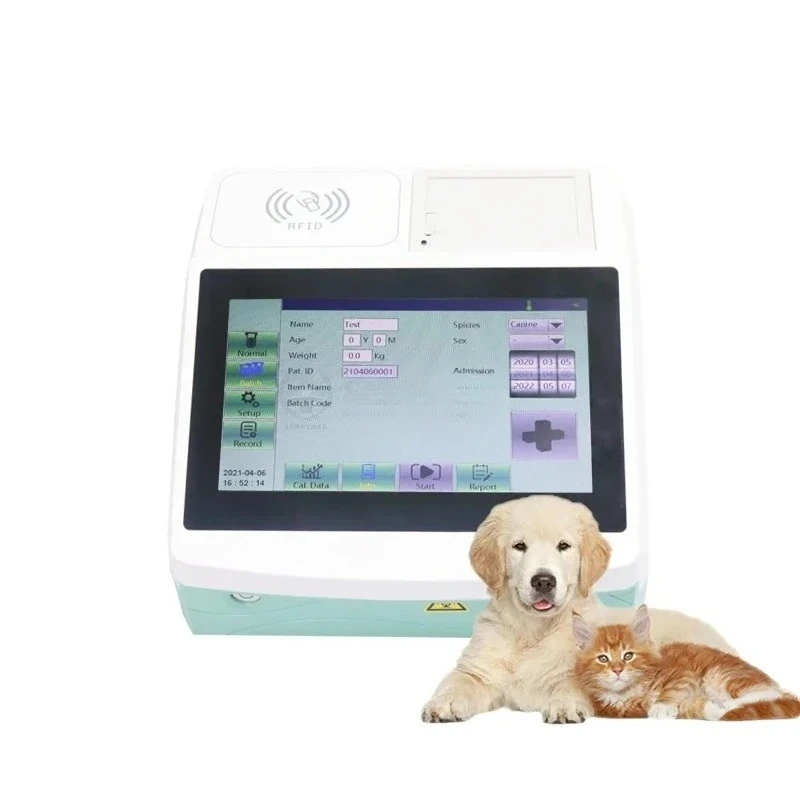 

SY-B174V Canine Progesterone FPL/CPV/TSH vet fluorescence immunoassay analyzer