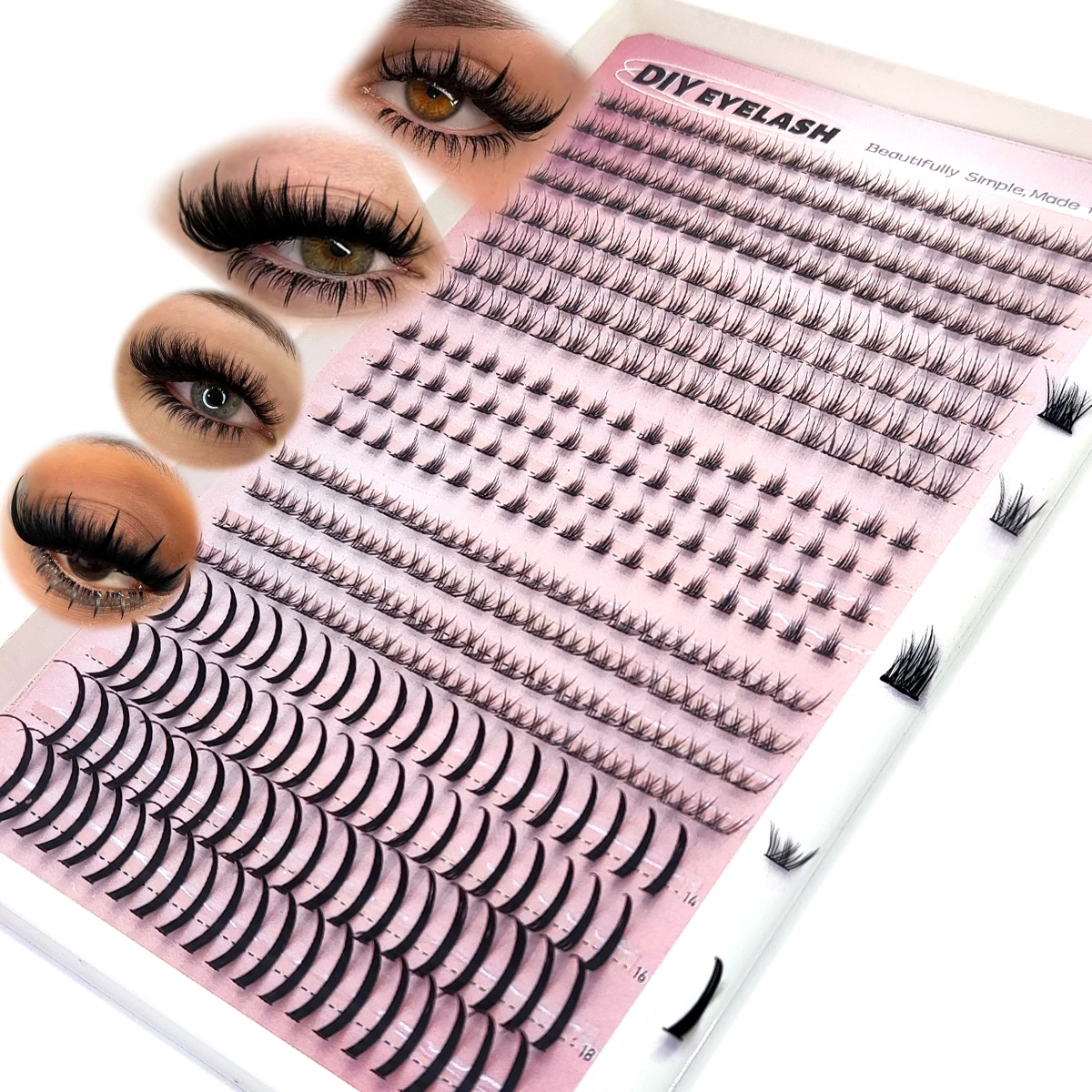 Anime Cosplay Lashes - AMSDCN – sztuczne rzęsy w formie