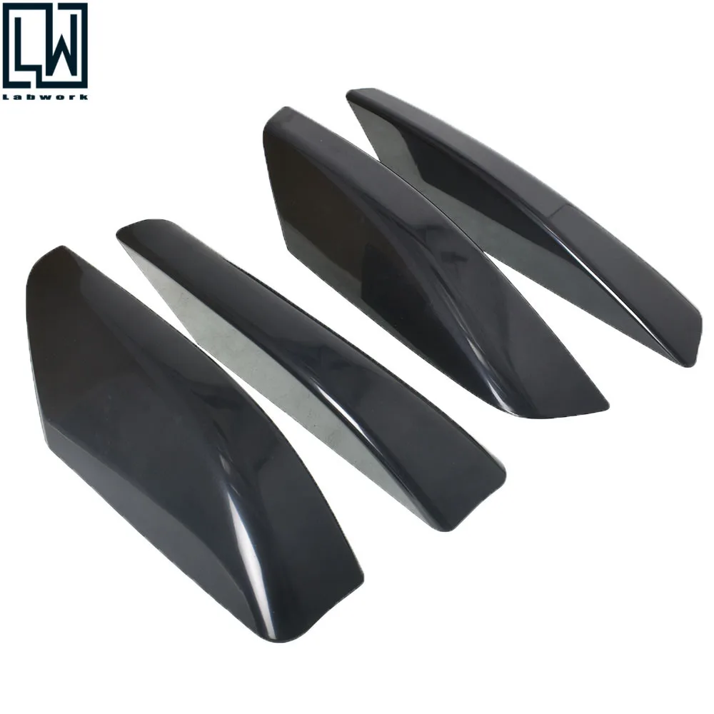 

Black Roof Rails Rack End Cover Shell 4pcs For Toyota 4Runner N210 2003-2009