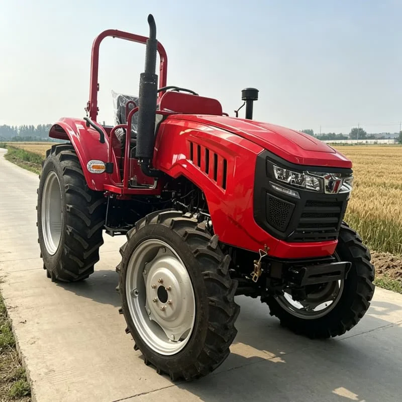 

Customized Farm rotary tiller, four-wheel high-power ploughing machine, wheeled high-efficiency deep ploughing & rotary tiller