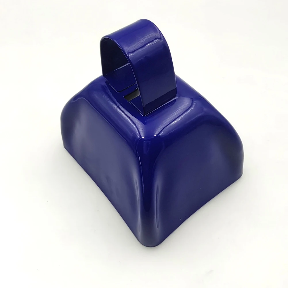 

Farm Bell Cheering Bell Celebrations Bright Blue Comfortable Grip Handle Compact And Loud Heavy-duty Lasting Durability