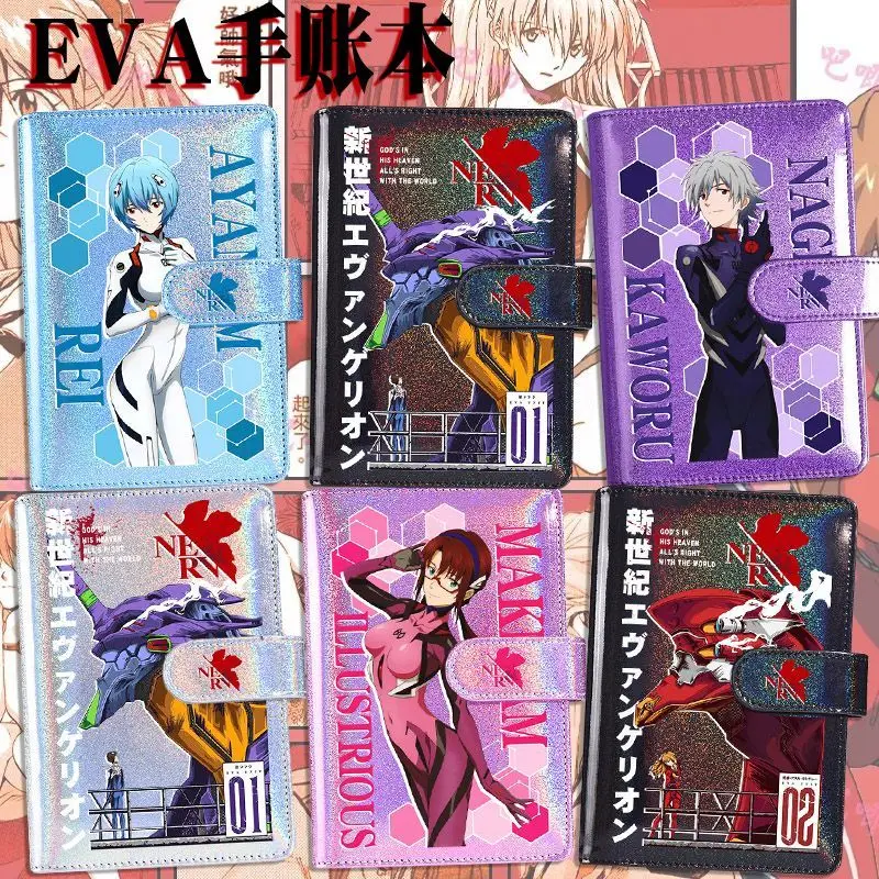 

Периферийный блокнот EVA New Century Evangelion Asuka Hatsune Machine Memoirs Diary Loose Leaf Hardface Handbook