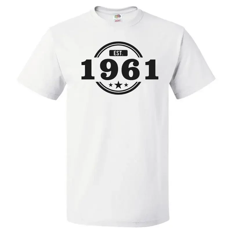 64Th Birthday For 64 Year Old Established 1961 T Shirt