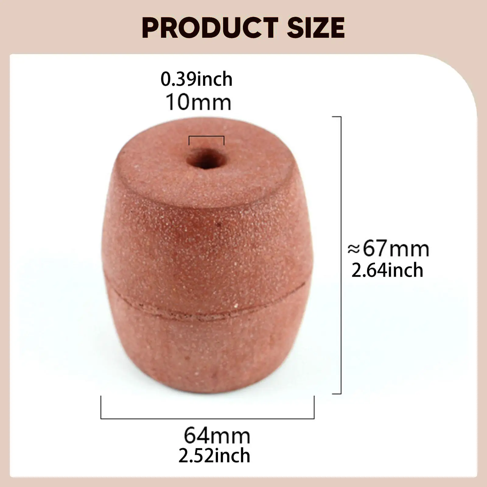 

5Pcs Rope Floats Buoyant Accessory Marine Buoy Ball Deep Water Fishing Marker Hard PVC for Fishing Net Swimming Warning Lines
