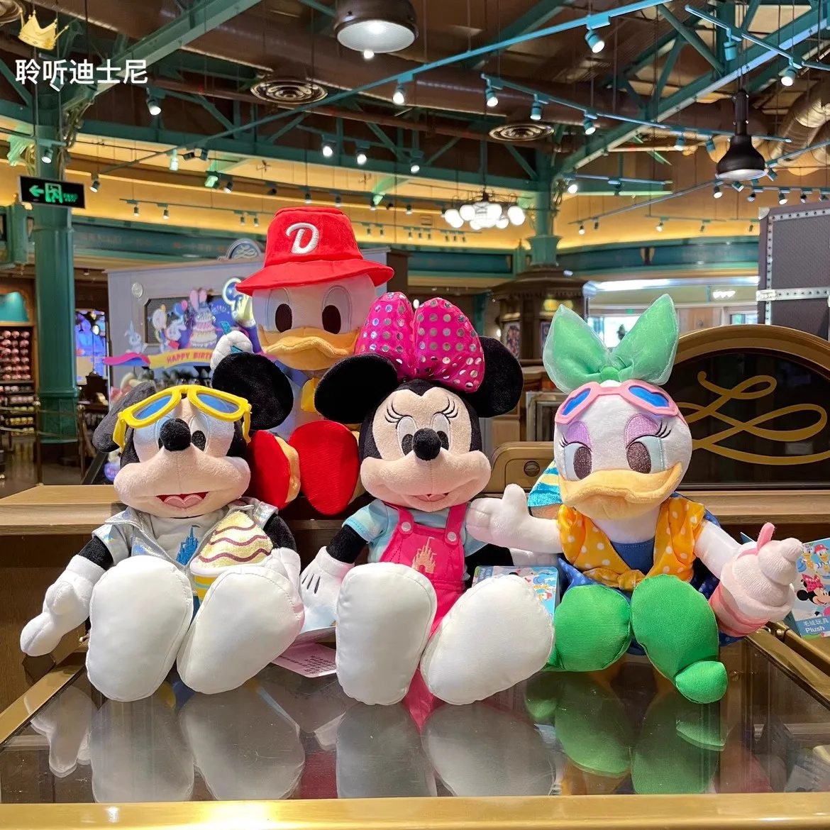 

Original New 2023 Summer Mickey Minnie Donald Duck Daisy cartoon plush dolls plush Toys dolls Birthday Present For Child