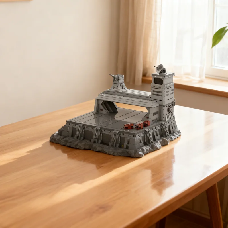 

6881 деталь MOC SW: Платформа-спидер с планеты Эндор, модель UCS, конструктор, архитектурная игрушка, рождественский подарок, кирпичики для детей, сделай сам