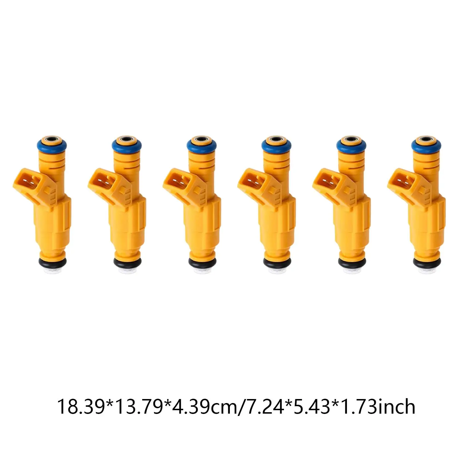 

6Pcs Fuel Injectors 0280155703 Premium Replacing for Jeep Comanche 4.0L
