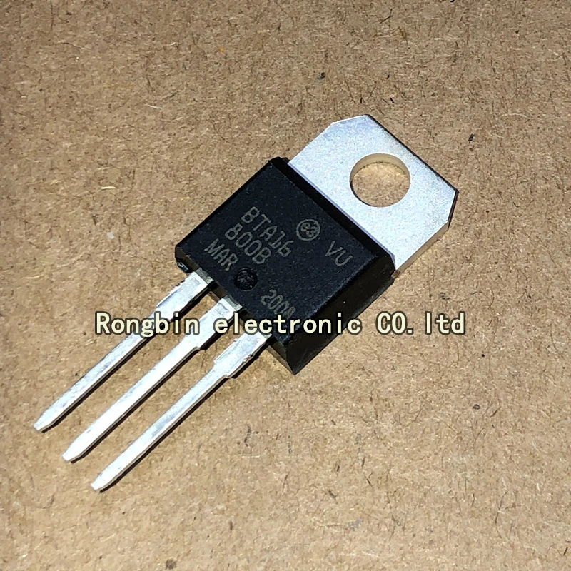 10PCS Two-way thyristor BTA16-800B BTA16  is directly inserted into TO-220