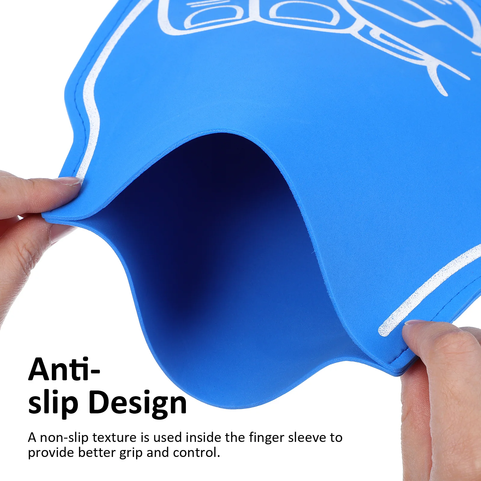 

4Pcs Foam Finger Giant Size Anti-Slip Texture Soft Eva Material for Sports Events Party Favors Cheerleading Props Football Fan