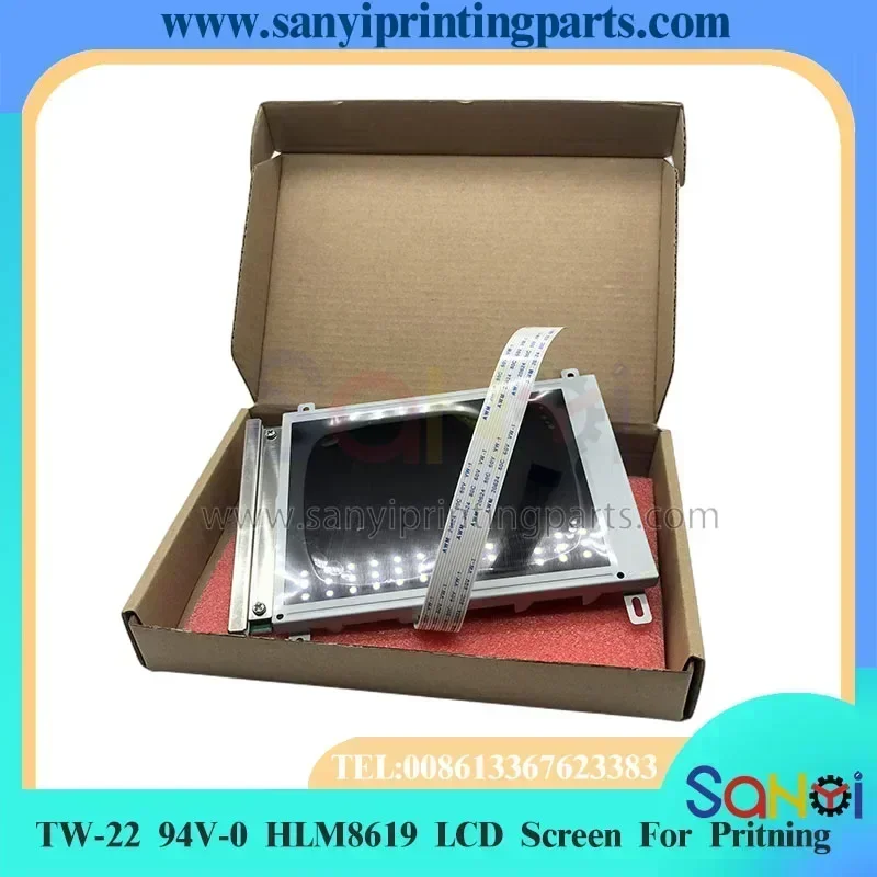 

Best Quality 5.7 Inch TW-22 94V-0 HLM8619 Hosiden HLM8620 OP25 OP27 Perfectly Compatible LCD Screen For Printing Machine