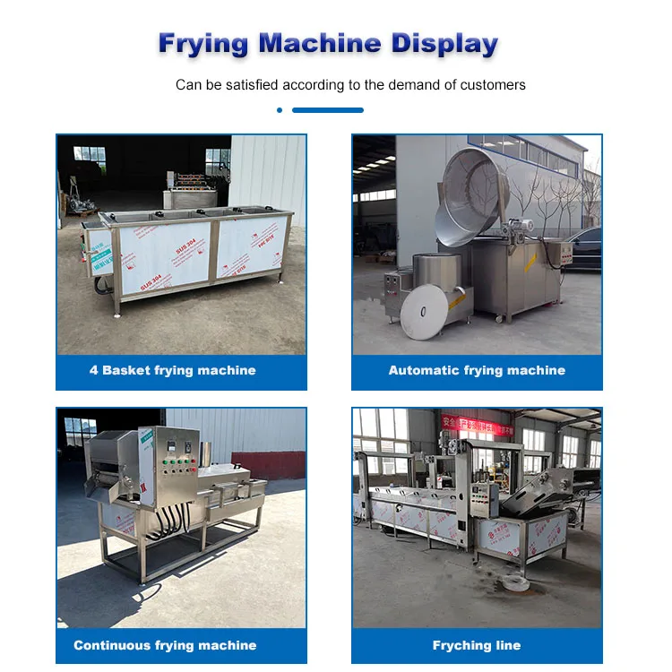 Electric Commercial Deep Batch Fryer Industrial Cassava Garri Mini Donut Fryer Machine Automatic