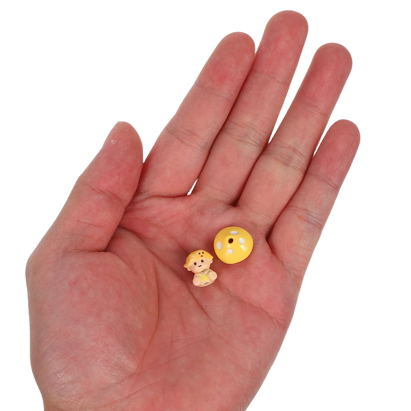 

5Sets Mushroom Bead Charms Durable Alloy Enamel Coated DIY Necklace Keychain Bracelet Pendants Jewelry Making Accessories