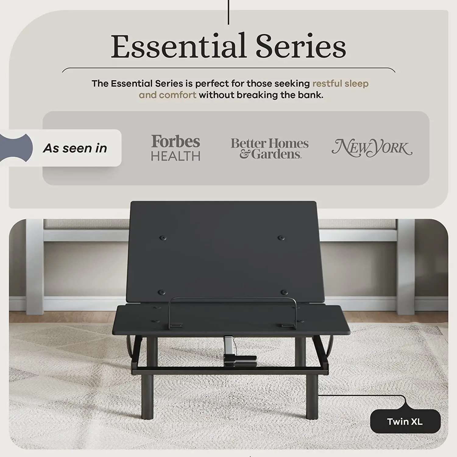 Wholesales High Quality Modern Upholstered King Queen Adult Electric Adjustable Bed Framepromote sales