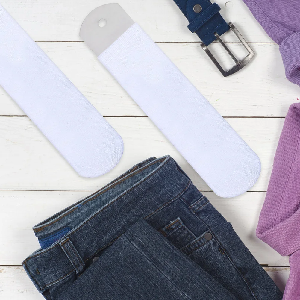 

3pcs Straight Socks Shaping Board Jigs Sublimation Blank Insert Aluminum Metal Durable Flat Press Tool for Printing Heat
