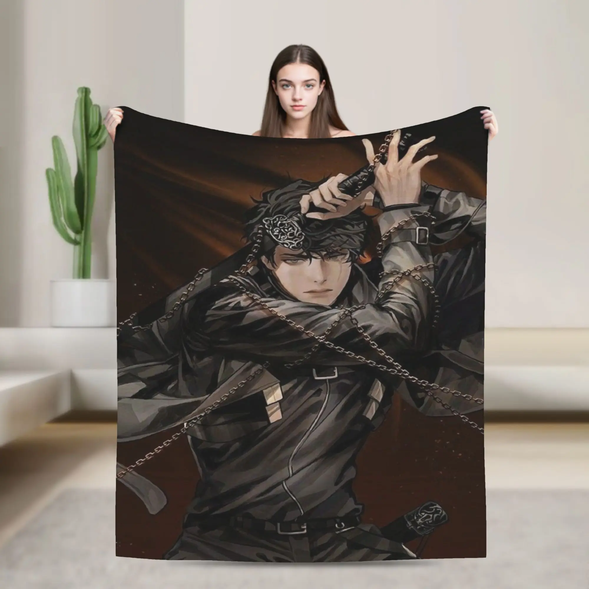 Cozy Novel Omniscient Reader Viewpoint  Blanket Merch Sofa Decorative  Throw Blankets Soft Fleece for Travel