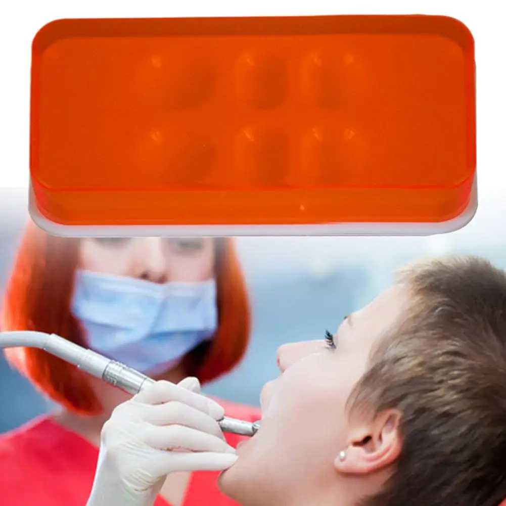 

Световой бокс для стоматологических материалов на 8 отверстий, коробка для хранения композитных материалов, защитный чехол для виниров