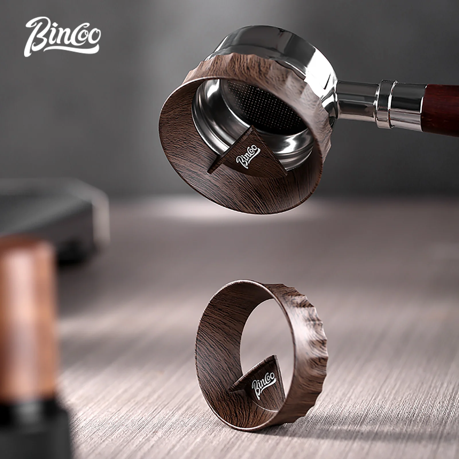 Bincoo Coffee Dosing Ring Magnetic 51MM 58MM Compatible with Portafilter Espresso Dosing Rings Italian Home Barista Accessories