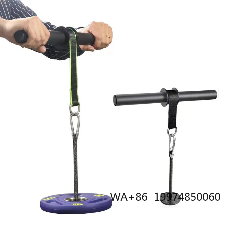 

Fitness Accessories Fitness Cable Attachment Power Strength Arm Exerciser Wrist Roller Forearm Blaster Fitness Equipment