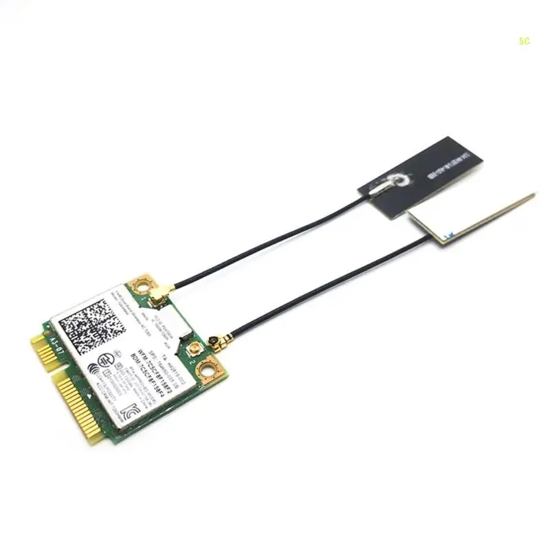 2 Mini PCI-E Wifi Nội Bộ Ăng Ten Đa Năng Laptop Wifi Vàng Phim Ăng Ten Dropshipping