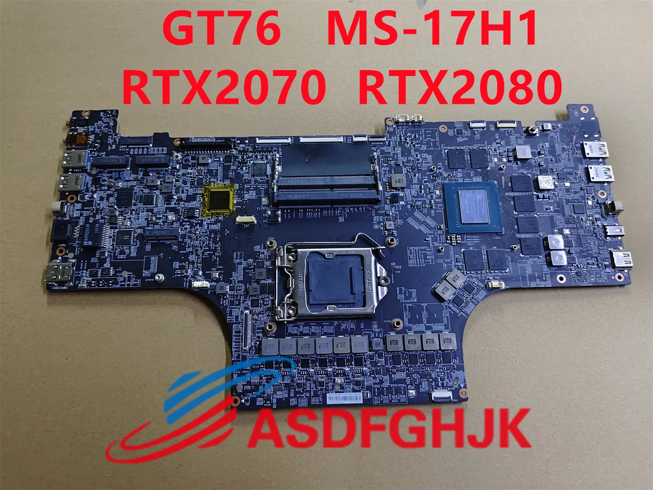 

Original MS-17H11 for MSI GT76 TITAN DT 9SF laptop motherboard with RTX2070 RTX2080 graphics card 8GB all tested OK