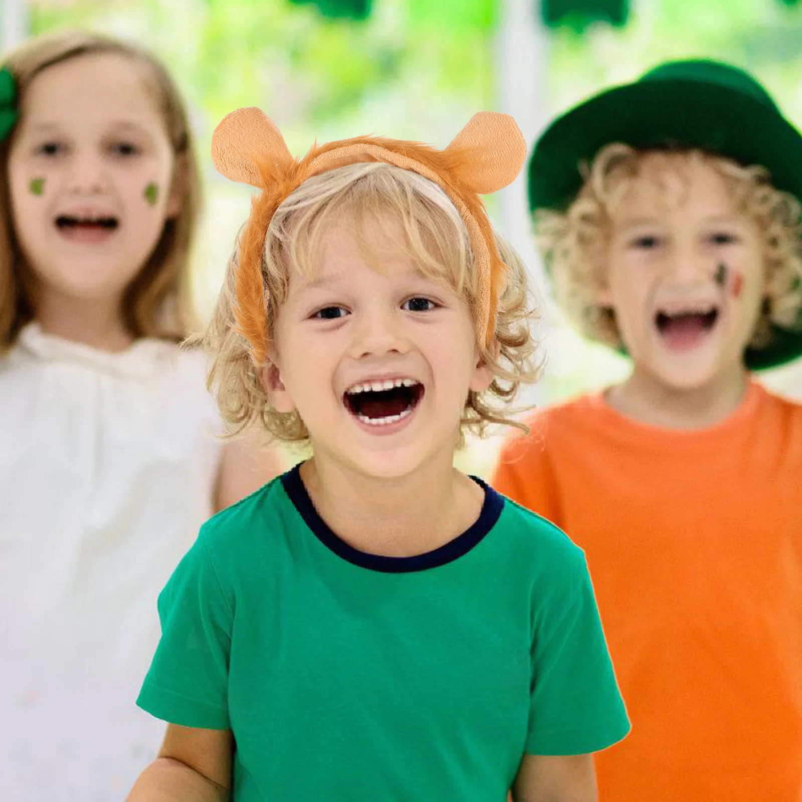 

Lion Ears Headpiece Brown Party Accessories Headbands Halloween Costume Women Men Teenagers Festival Decorations Role Play