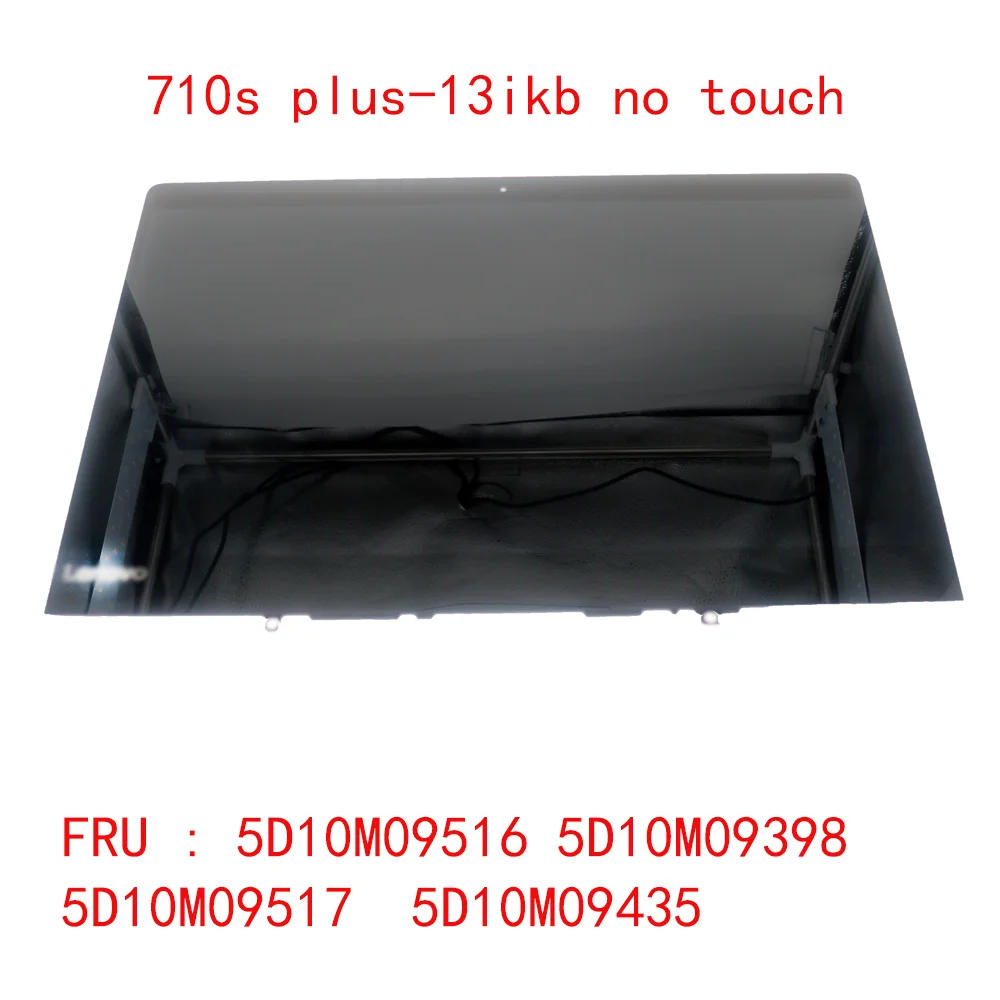 Imagem -03 - Laptop Lcd Screen Matrix For Lenovo 710s Plus13ikb no Touch Assembly With Bezel Board 5d10m09516 5d10m09398 5d10m09517 13.3