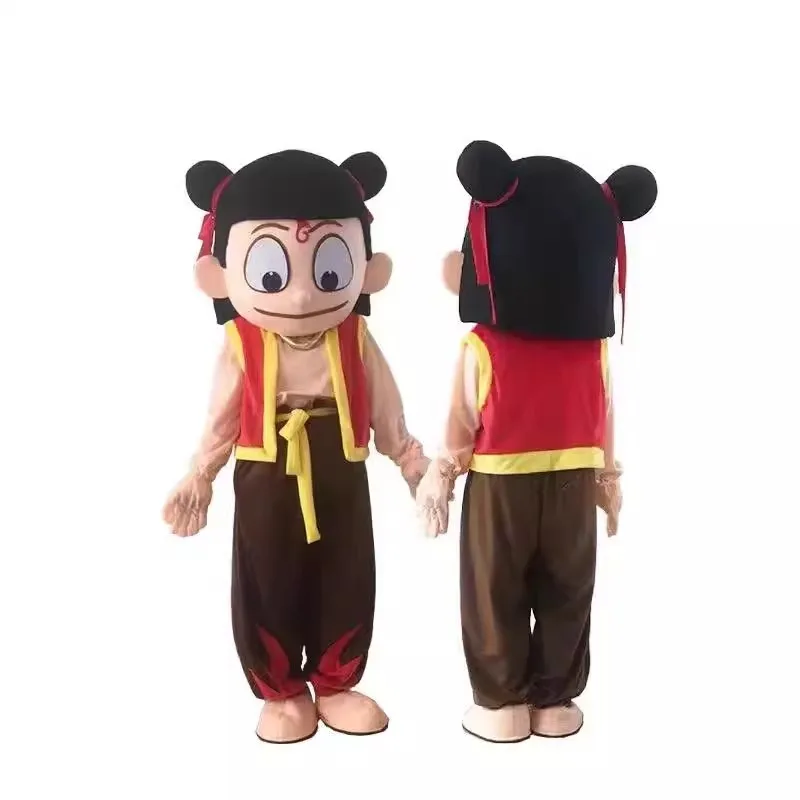 ที่กําหนดเอง YUEYANG Nezha ตุ๊กตาเครื่องแต่งกายแถบคาดศีรษะเสื้อผ้าการ์ตูนผู้ใหญ่ชุดเครื่องแต่งกายอะนิเมะชุดเปลี่ยนผู้หญิง