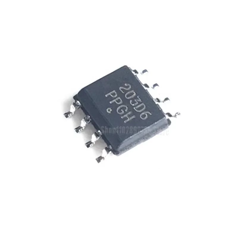 20PCS New Original 203D6 NCP1203D60R2G SOP8  Liquid Crystal Power Supply Chip IC Quality Assurance In Stock