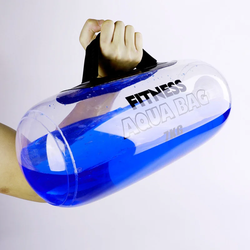 

Fitness Water Power Bag Water Injection Energy Package Single Handed Dumbbell Weightlifting Bag Fitness Weight-Bearing Water Bag