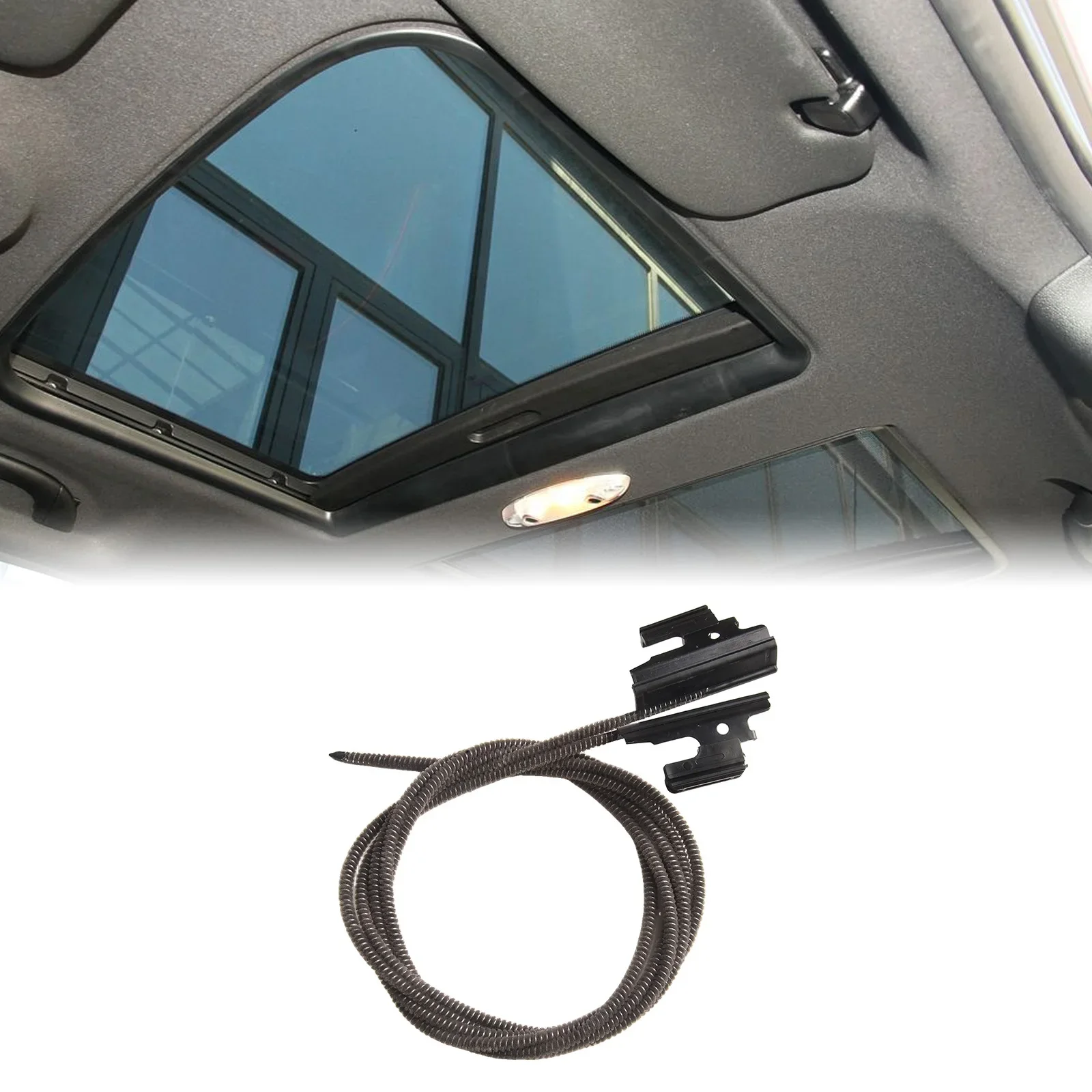

Replacement Sunroof Glass Cable Set for BMW For Mini For Cooper F55 F56 F60 2017 to 2020 OEM Number 54107379616 Compatible Parts