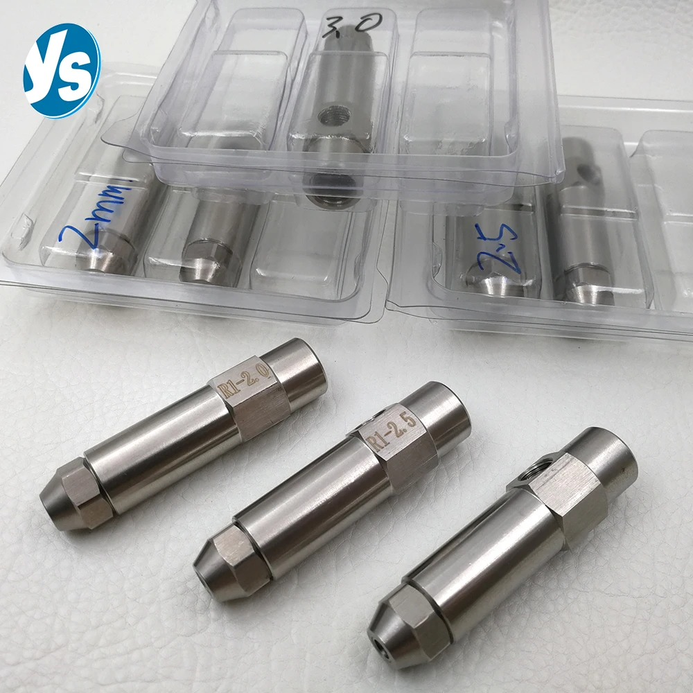 Low Pressure Air Atomizing Waste Oil Burner Nozzle, Siphon Full Cone Fuel Injection Nozzle for Boiler/Heating System