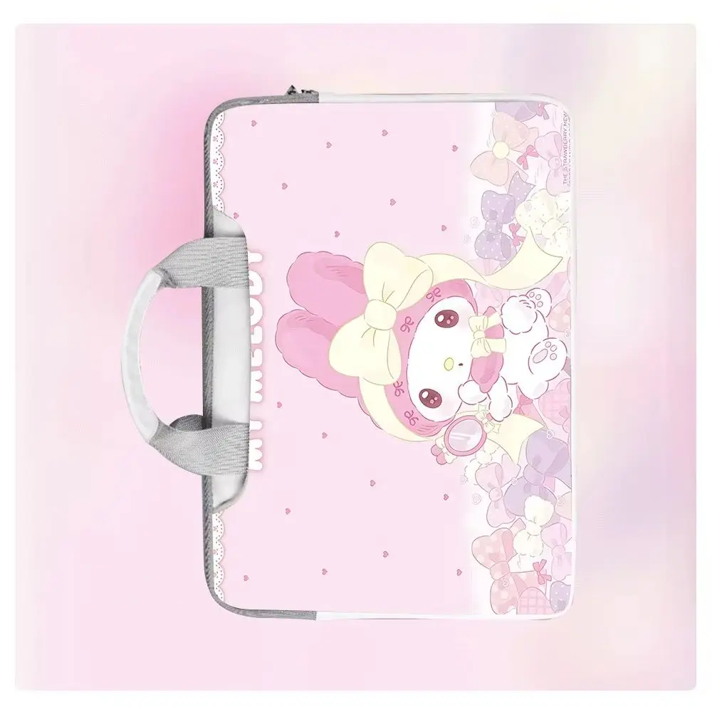 

Портативная сумка-чехол для ноутбука с героями мультфильмов Hello Kitty, Kuromi, My Melody для Macbook 12, 13.3, 14.6, 15.6, 16 дюймов, Macbook Air, Asus, Huawei, подарок