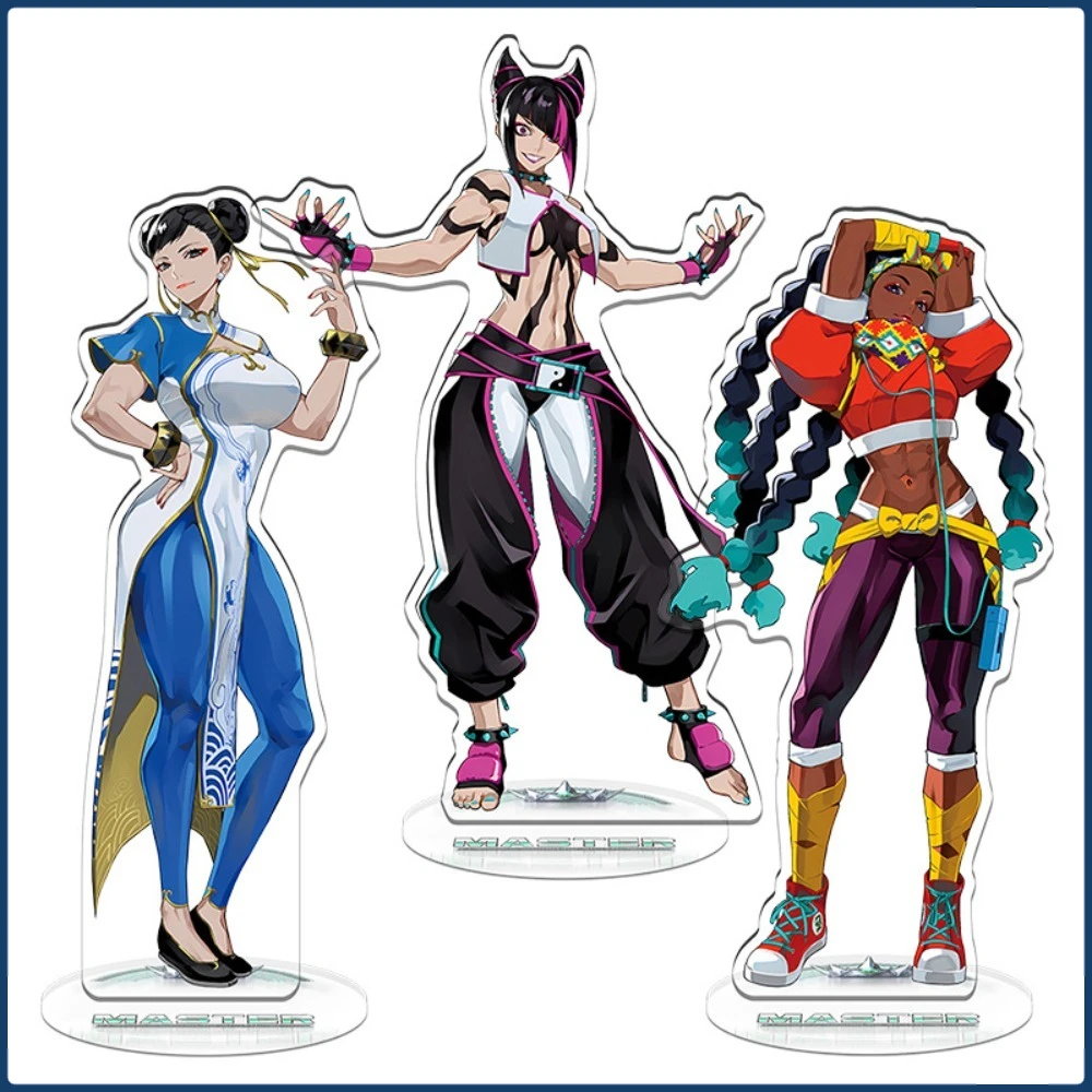 

Gaming Peripherals Acrylic Stand Model Fighting Game Roles Multiple Styles Exquisite Figures Desktop Ornament Boys Girls Gifts