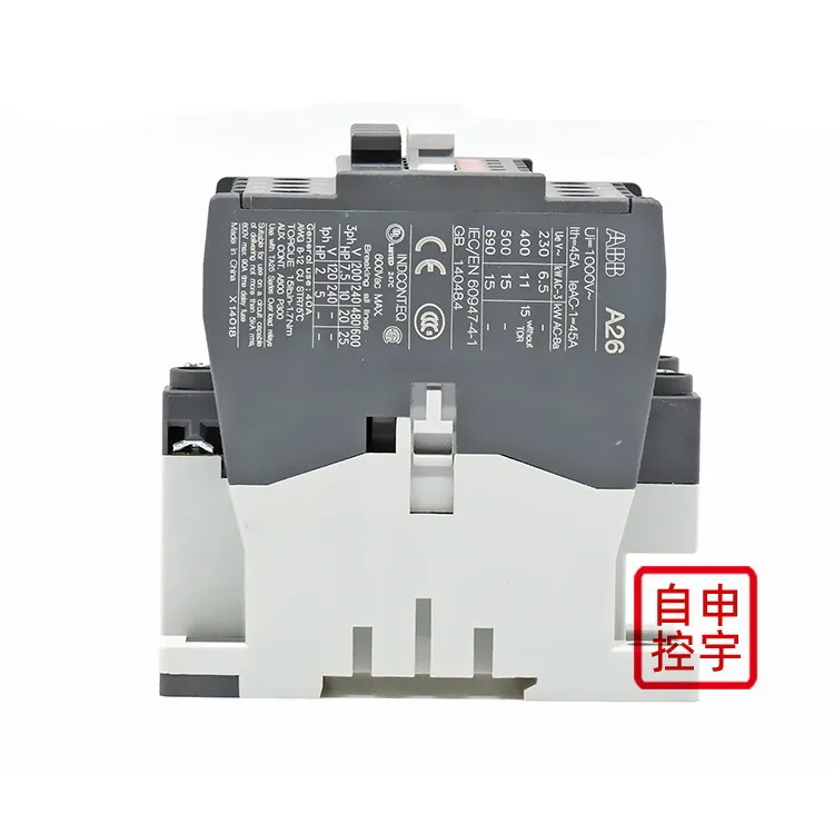 2025 ABB 26A AC Contactor A26-30-10 * 220-230V Brand New Original Genuine 3P Three-pole 1 Normally Open