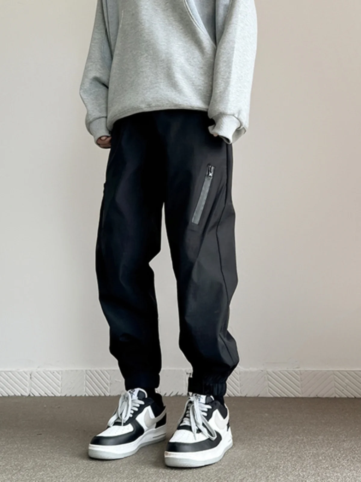 

American Sle Fce Lined Men's Outdoor Workwear Trousers Bla Windproof Waterproof Winter Sports Casual Pants