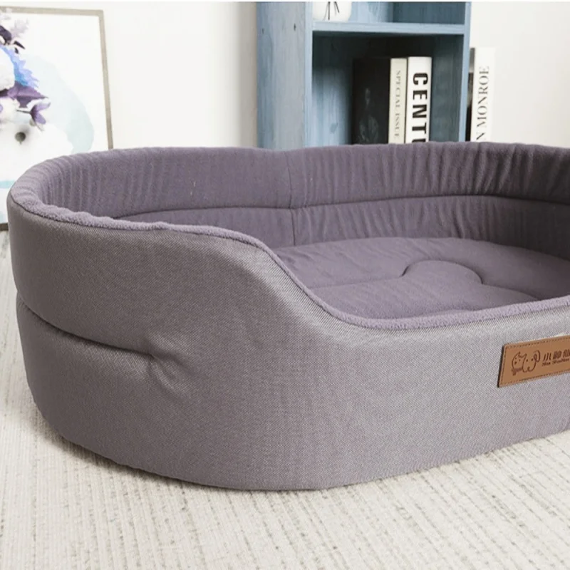 Medium Dogs Bed Wear-resistant Sofa Bed for Dog Cushion Waterproof &Anti-urine Dual-Purpose Inner Pad Washable Puppy Accessories