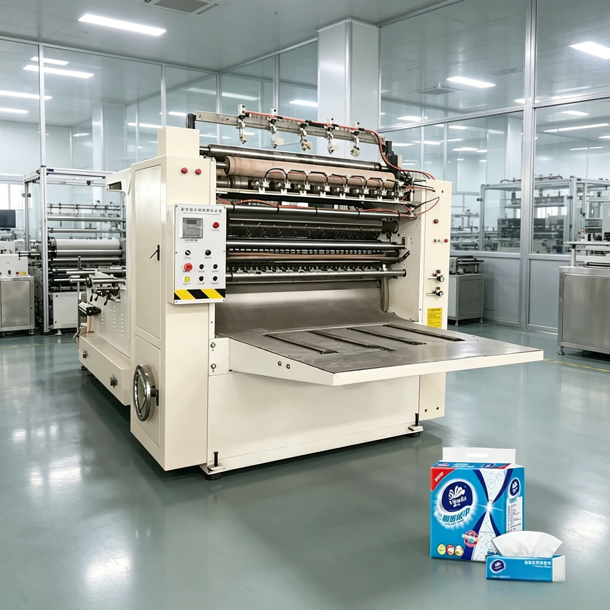 Full Automatic Facial Tissue Manufacturer Machine Small Roll Towel Napkin Tissue Toilet Paper Making Machine Price Customized