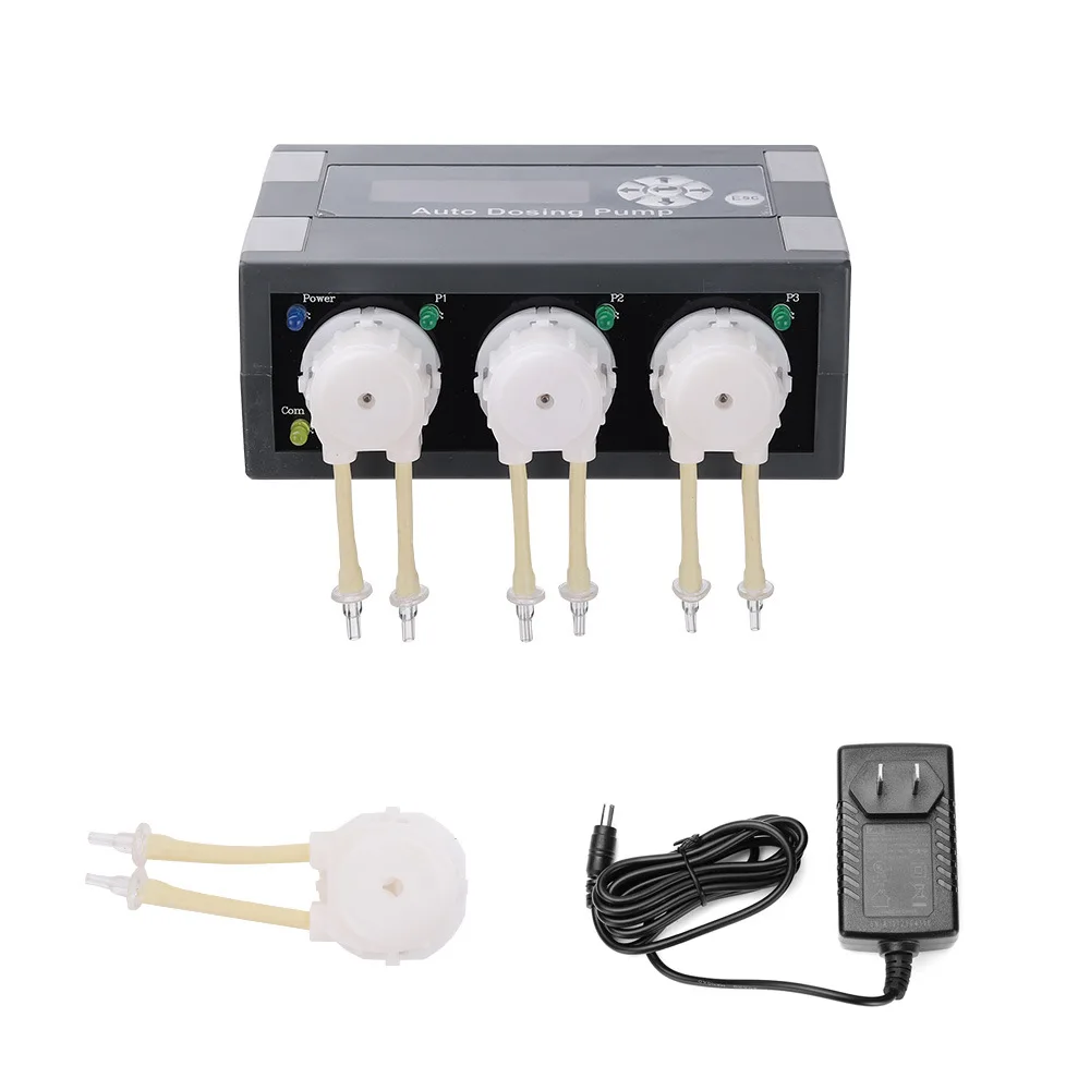 For Jebao DP series automatic dosing pump titration pump automatic precision fish tank aquarium coral sea tank peristaltic pump