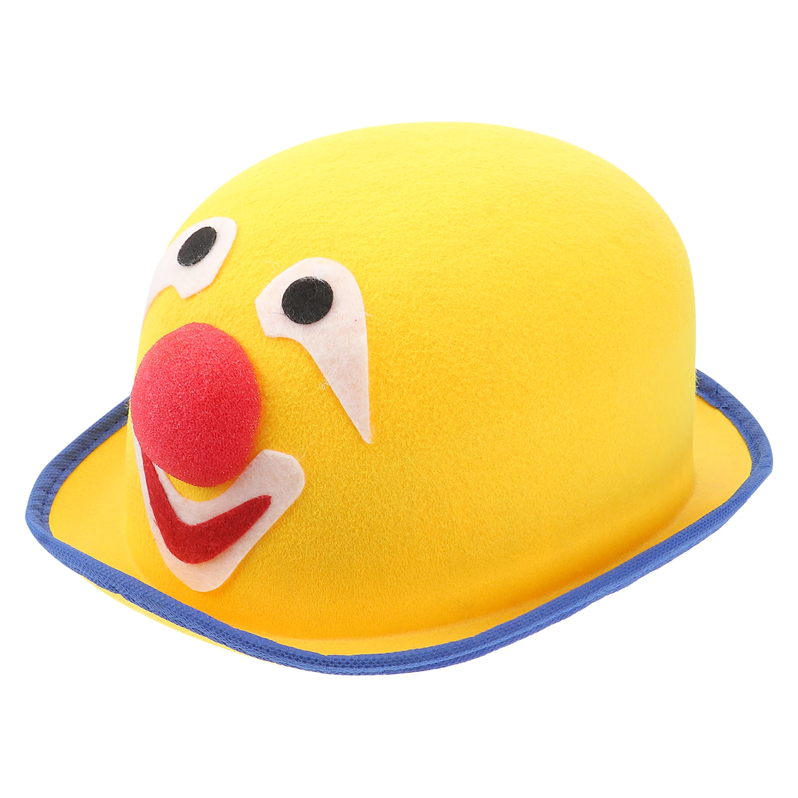 

Забавные цветные купольные шляпы, карнавальный костюм, вечеринка клоуна, сценическое представление, яркая, удобная посадка, эргономичный дизайн, идеальный размер