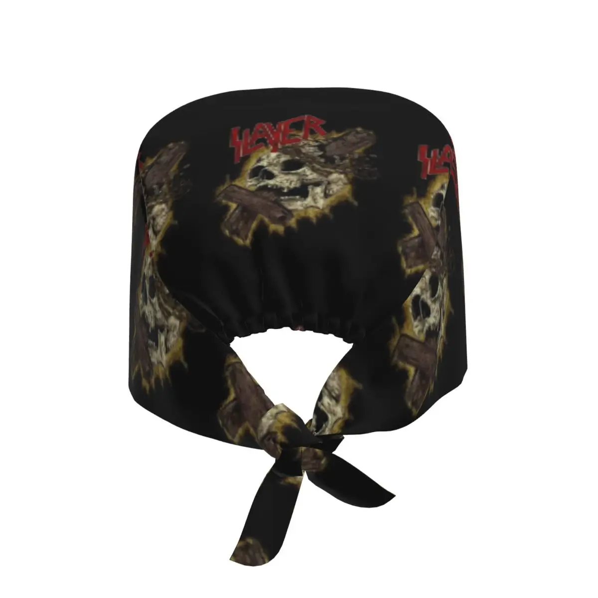 Adjustable Heavy Metal Rock Band Slayers Working Hat Women Men Surgical Hat Scrub Nursing Doctor Surgeon Cap for Chef