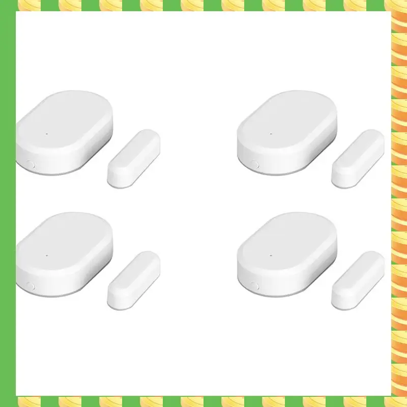 

AB53 Tuya Zigbee 3,0 умные контактные детекторы датчик безопасности ворот дверь окно датчик умный дом жизни (4 шт.)